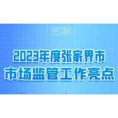 一图读懂2023年度张家界市市场监管工作亮点