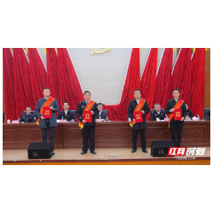 2023年桑植县委政法工作暨乡村治理“无毒无诈无访无刑无命案”示范村镇创建动员会议召开