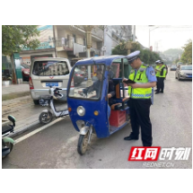 慈利县许家坊土家族乡开展道路交通顽瘴痼疾整治行动