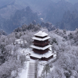 猫冬请来张家界|张家界国家森林公园首场冬雪 天子山峰林披银装（组图）