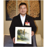 两会“礼物”|砂石画里的张家界山水情