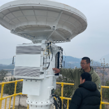 张家界市慈利：毫米波测云雷达安装成功