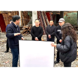 张龚调研协合北片区民宿集群发展工作