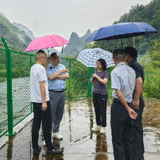 民盟张家界市委会调研市中心城区饮用水水源地环境保护工作