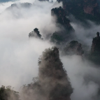 张家界武陵源：国画原来不是纯写意 而是精妙的写实