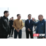 张阳、陈德现场督导项目建设情况