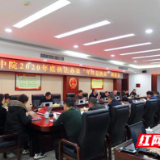 常德中院召开2020年底执法办案“年终总决战”调度会