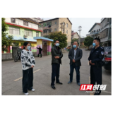 桃源县观音寺镇政府深入学校检查开学防疫工作