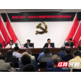 鼎城区委第一巡察组对镇德桥镇巡察反馈暨述廉会召开