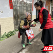 武陵区芦荻山乡：浓情元宵节•慰问暖人心