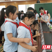 武陵区永安街道开展禁毒宣传进校园 绿色无毒护青春活动