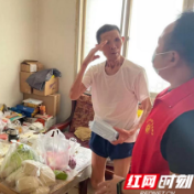 文明实践耀武陵|穿紫河街道：心系困难户  慰问显真情