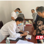 鼎城斗姆湖街道：老科协义诊下乡 药到病除有保障