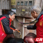 文明实践耀武陵|穿紫河街道：接好“志愿接力棒”守好万家灯火