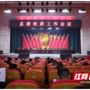 2022年安乡县委经济工作会议召开