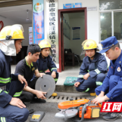 常德消防：上门“问诊”乡镇专职消防队车辆装备