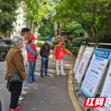 新时代文明实践耀武陵|丹阳街道丝瓜井社区开展防灾减灾宣传活动