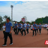 汉寿交警圆满完成万人健步行活动交通安保任务