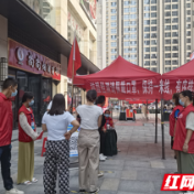 新时代文明实践耀武陵丨芷兰街道开展“防疫有我 志愿同行”志愿服务活动
