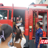 教师节之际 澧县消防组织辖区教师参观消防站