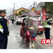 【沅澧安澜•五打五整】常德桃花源交警：持续“两车”整治提升景区文明交通素质