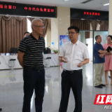 省政务服务和大数据中心调研组来常德高新区调研