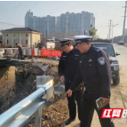 常德交警除隐患打好春运“预防战”
