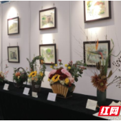 湖南应用技术学院举办第四届插花艺术展