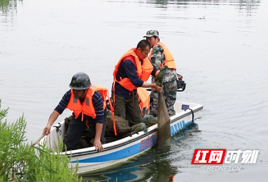 常德西湖：“巡”出美丽生态 全力守护水清岸美