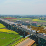 益常高速公路扩容工程新兴互通右幅贯通