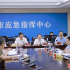 罗毅君主持召开全市防汛抗灾视频调度会