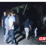 桃源县热市镇：当山洪警报在深夜响起