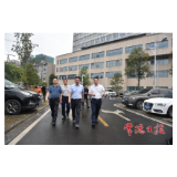 常德市领导调度市第一人民医院各项建设工作