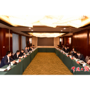 葛洲坝集团与湖南金海集团来常考察