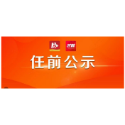 干部任前公示！徐桢提名县市区人民政府县市区长候选人