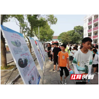 汉寿县沧港镇开展禁毒进校园活动