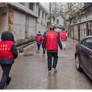 新时代文明实践耀武陵丨穿紫河街道朝阳路社区：年味正浓，志愿正红