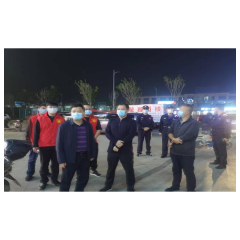 武陵区芦荻山乡开展“护航夜经济、维护夜秩序、守护夜文明”主题大巡防活动