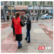 新时代文明实践耀武陵｜丹阳街道北堤社区疫情防控与防范非法集资宣传“两手抓”