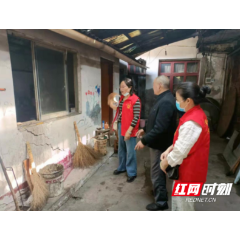 武陵区永安街道楠沙社区开展居民自建房安全隐患排查专项行动