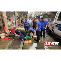 文明常德  爱在武陵：府坪街道干群携手“齐创城” 文明创建“不打烊”