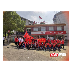 新时代文明实践耀武陵|永安街道东苑社区开展中学生进社区实践活动