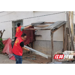 鼎城区斗姆湖街道：拆除违章搭建，共建美好家园