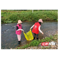 鼎城区黄土店镇：积极开展保护沧水河净滩行动