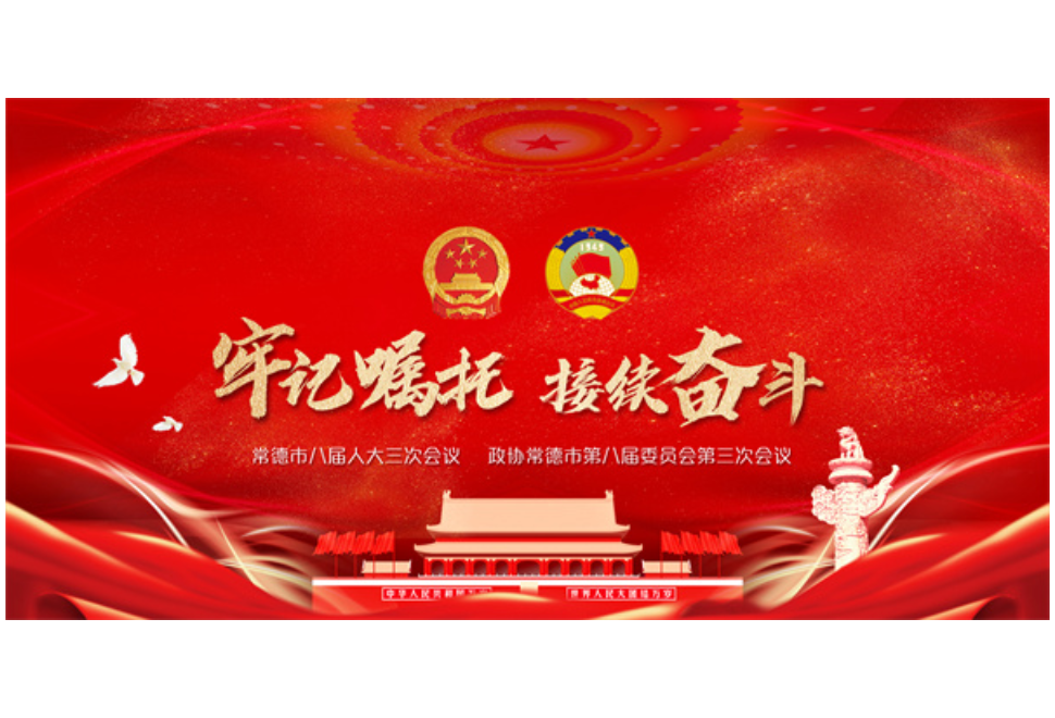 常德市八届人大三次会议举行第二次全体会议