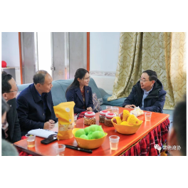 常德市领导带队拜访中国工程院外籍院士胡仕新