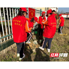 新时代文明实践耀武陵|永安街道高坪头社区开展“植树节”活动