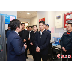 曹志强周振宇带队督导检查安全生产工作