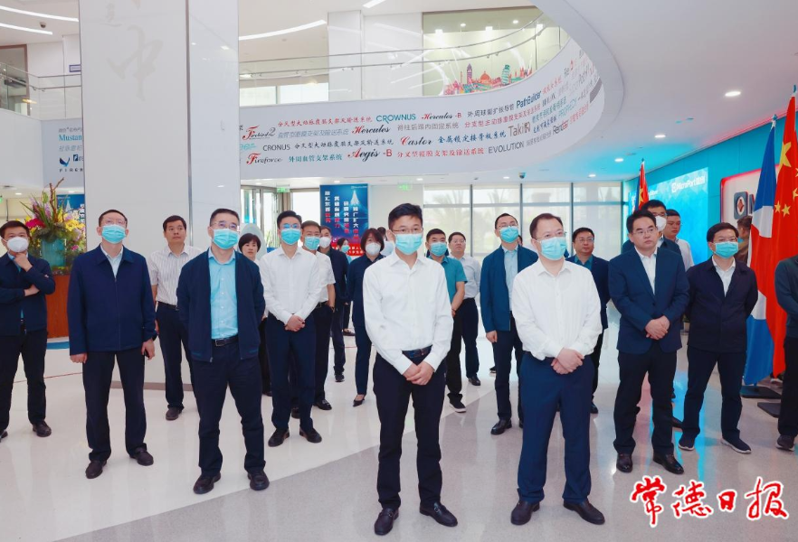 常德市党政代表团赴上海市浦东新区考察学习