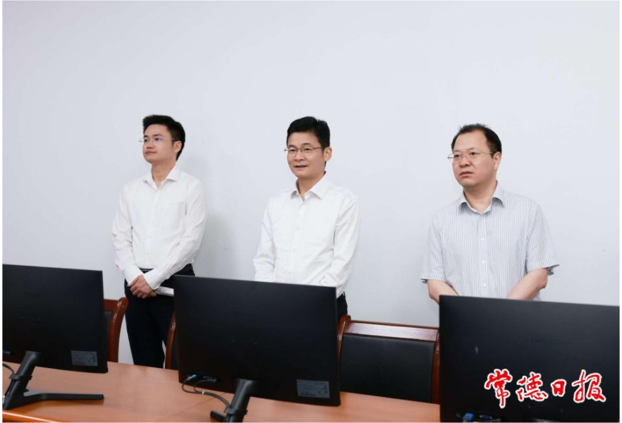 曹志强周振宇带队督导检查常德市高考备考工作